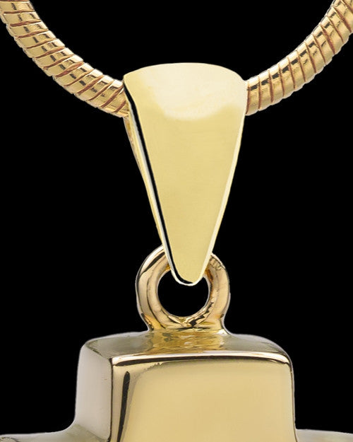 Gold Plated Blessed Cross Keepsake Jewelry
