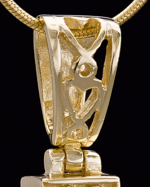 Gold Plated Esteemed Cross Keepsake Jewelry