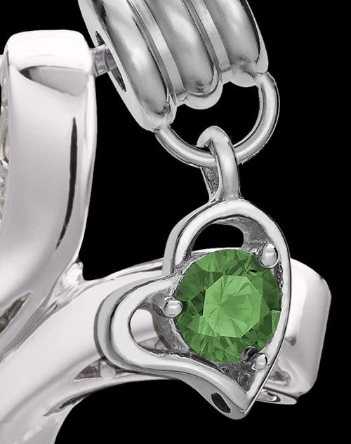 Sterling Silver May Fluid Cross Keepsake Jewelry