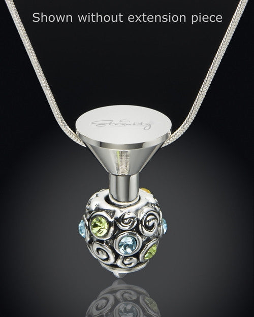 Stainless Steel Millenium Cremation Pendant