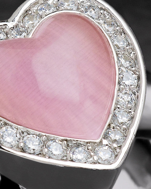 Ladies Silver In Love Ring Keepsake Jewelry