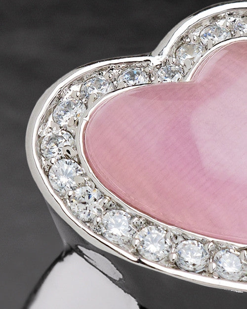 Ladies Silver In Love Ring Keepsake Jewelry