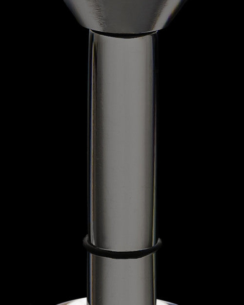 Black Stainless Millenium Cremation Pendant with Kindly Charm