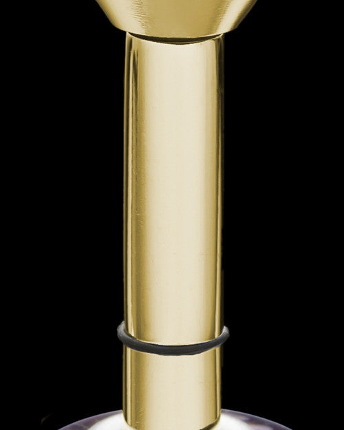 Gold Plated Stainless Millenium Cremation Pendant with Charmed Charm