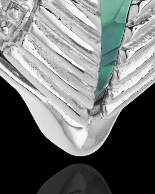 Stainless Steel Turquoise Fond Emotions Jewelry Keepsake