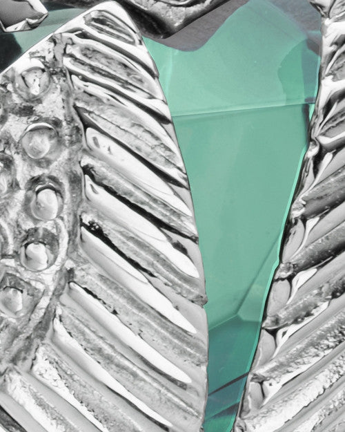 Stainless Steel Turquoise Fond Emotions Jewelry Keepsake