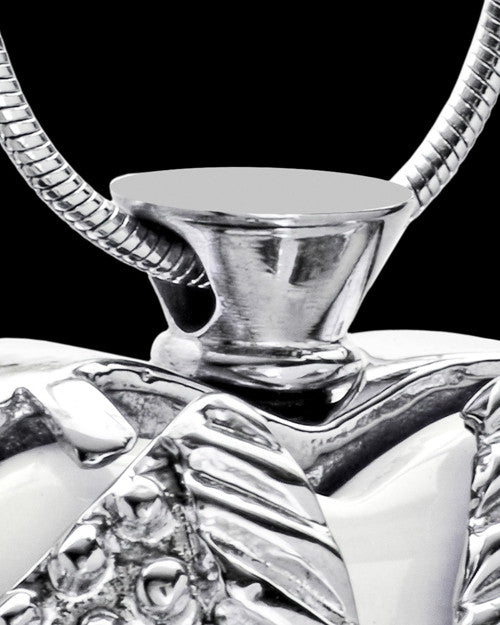 Stainless Steel White Fond Emotions Jewelry Keepsake
