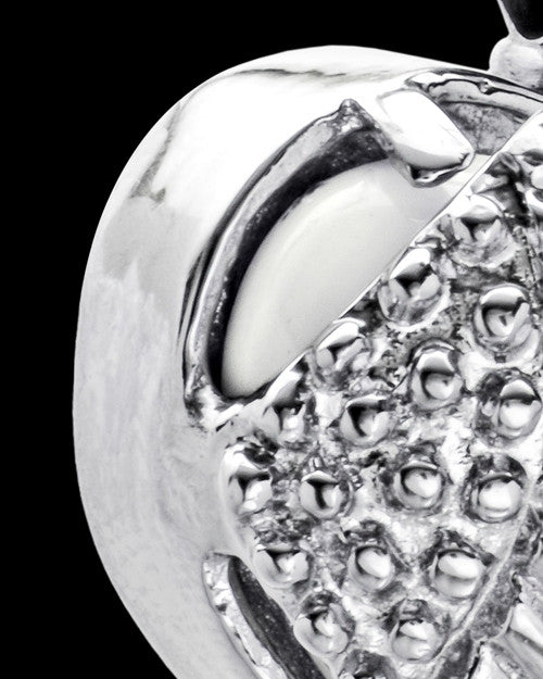 Stainless Steel White Fond Emotions Jewelry Keepsake