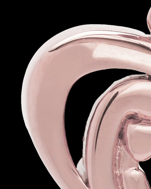 Rose Gold Plated Unconditional Heart Keepsake Jewelry