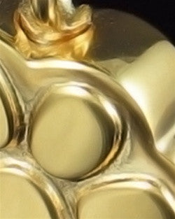 Funeral Jewelry Gold Plated Best Buddy Keepsake