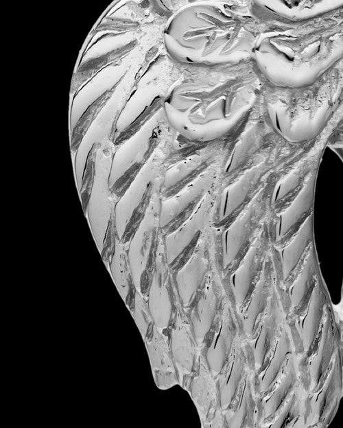 Urn Pendant Sterling Silver Angel Wings Keepsake