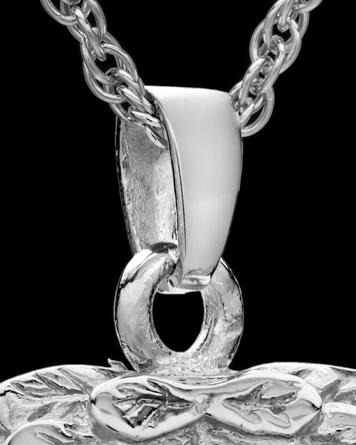 Urn Pendant Sterling Silver Angel Wings Keepsake