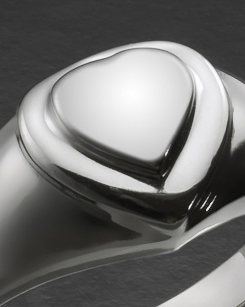 Ladies Silver Forever Love Memorial Ring