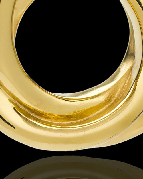 Urn Pendant 14K Gold Ringed Eternity