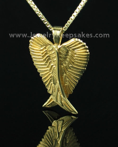 Ash Pendant Gold Vermeil Seraph