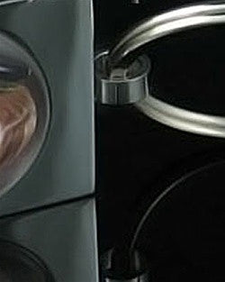 Memorial Keepsake Stainless Round Photo Keychain