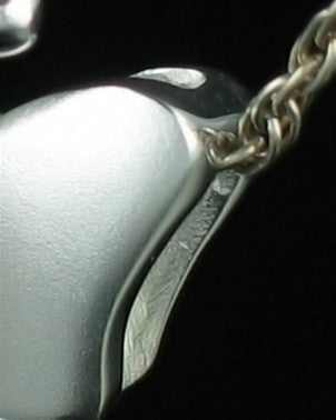 Cremation Necklace Sterling Silver Butterflies Keepsake