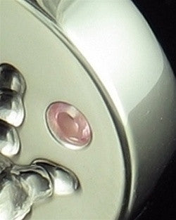Remembrance Jewelry Sterling Silver My Hand Pink Keepsake