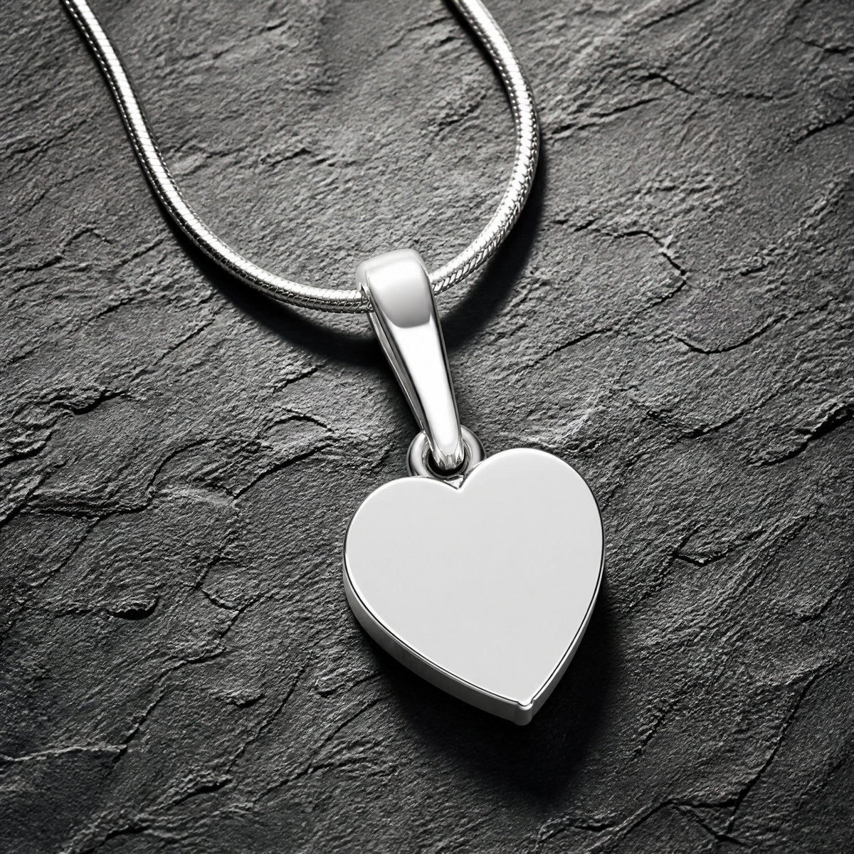 Traditional silver cremation jewelry for ashes