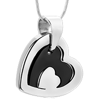Heart Cremation Necklaces